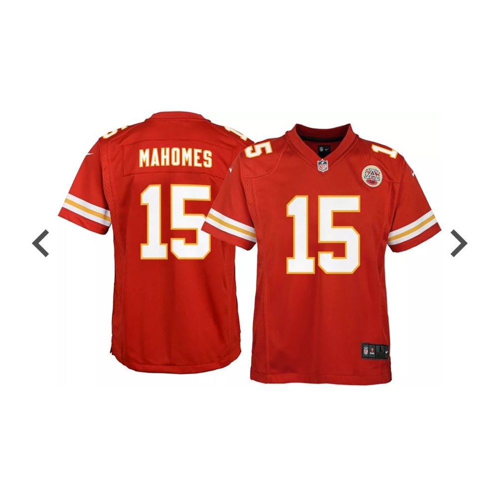 NFL Kansas City Chiefs On‎ Field Nike Jersey Mahomes 15